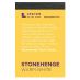 Stonehenge Mini Warm White Drawing & Printmaking Paper Pad (90lb) Vellum Finish, 2.5x3.75 (15 Sheets)