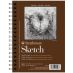 Strathmore 400 Series Sketch Pad 5-1/2" x 8 -1/2" (100 Sheets Fine Tooth) 