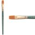 Princeton Lauren Series 4350 Golden Synthetic Brush - Stroke, Short Handle, Size 1/2"