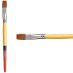 Princeton Snap! Series 9650 Golden Taklon Brush - Stroke, Short Handle, Size 1/2"