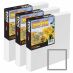 The Edge All Media Pro Cotton Canvas, 4"x4" - 1-1/2" Deep (Box of 3)