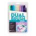 Tombow Dual Brush Pen Set of 10 - Mermaids
