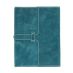 Opus Genuine Leather Journal Slide Enclosure 6" x 8" Turquoise