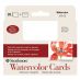 Strathmore Blank White Watercolor Cards 10 Pack 3-1/2x4.875", Cold Press