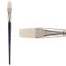 Creative Mark Vesta Synthetic Long Handle Brush - Flat, Size 14