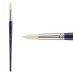 Creative Mark Vesta Synthetic Long Handle Brush - Round, Size 12