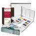Winsor & Newton Professional Watercolor - Deluxe Field Set of 14, Half Pans 
