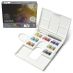 Winsor & Newton Professional Watercolor - Field Set of 14, Half Pans