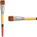 Princeton Snap! Series 9650 Golden Taklon Brush - Wash, Short Handle, Size 1"