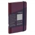 Fabriano EcoQua+ Notebook 3.5 x 5.5" Fabric Dot Grid Wine