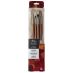 Winsor & Newton Artists' Oil Synthetic Hog Brushes - Assorted Set of 4 + Wallet Case