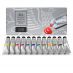W & N Professional Acrylics Starter Set of 12, Assorted Colors 20ml