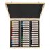 Sennelier Oil Pastels Wood Box Set Assorted Colors, La Grande (Set of 36)
