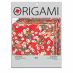 Yasutomo Origami Paper - Yuzen Red Set, 5-7/8" (Pack of 12)