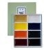 Yasutomo Authentic Japanese Gansai Watercolor Set of 8