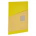 Fabriano EcoQua+ Notebook 8.3 x 11.7" Dot Grid Glue-Bound Yellow
