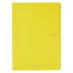 Fabriano EcoQua Notebook 8.3 x 11.7" Grid Staple-Bound Yellow