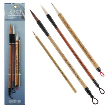 Chinese Brush Set Calligraphy Brush Japanese Summi Brushes - View #7