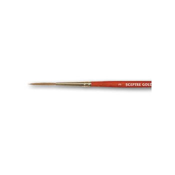 Winsor & Newton Sceptre Gold II Short Handle Brush Series 303 Script #1