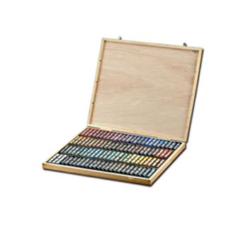 Sennelier Soft Pastels Wood Box Set of 100 Standard - Landscape Colors