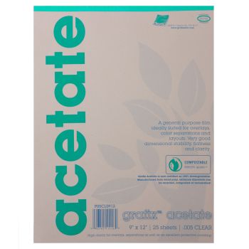 Clear Acetate Matte - Grafix Biodegradable  