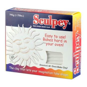 Sculpey White Modeling Clay 24 lb Pack
