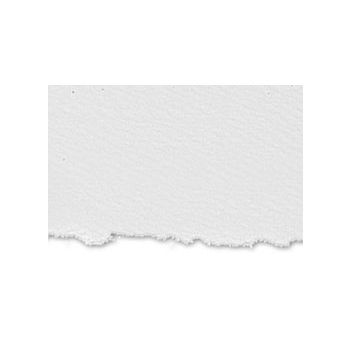 Strathmore Blank Greeting Cards and Envelopes Fluorescent White Deckle - Set of 10