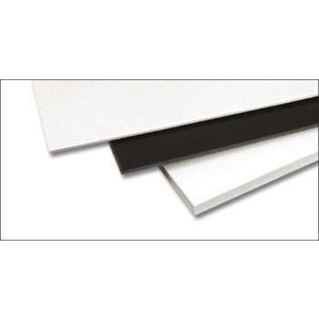 Sturdy Board Lightweight Foamboard 1/2" Thick - Box of 10 20x30" - White