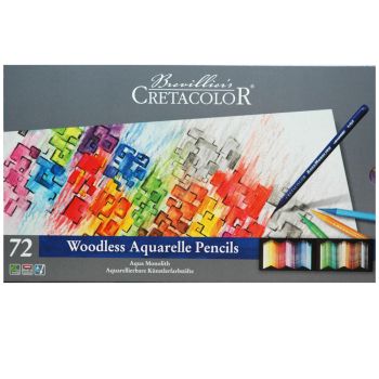 Cretacolor AquaMonolith Pencils 72 Color Set - Assorted Colors