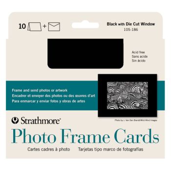 Strathmore Blank Photo Frame Cards 5-1/4" x 7-1/4" (Pack of 10)