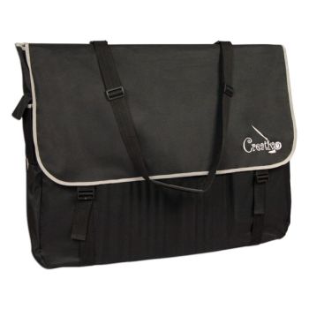 Creativo Messenger Bag Extra Large - Black and Grey