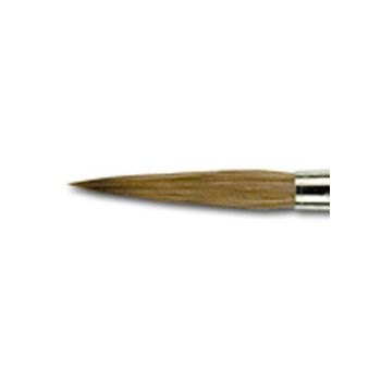 Winsor & Newton Artists' Water Colour Sable Brush Kolinsky Pointed Round 3