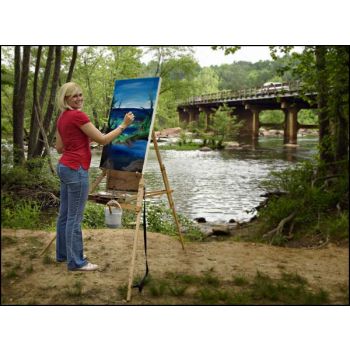 Beauport Large Format Outdoor Easel - Plein Air Adjustable Easel