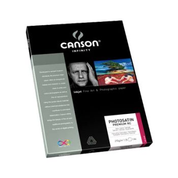 Canson Infinity Paper Packs Art Photo PhotoSatin Premium RC 8-1/2" x 11" (Box of 25)