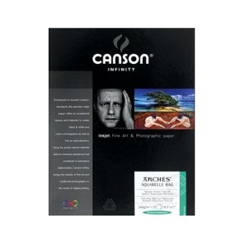 Canson Infinity Art Photo Paper Arches Aquarelle Rag 11" x 17" (Box of 25)
