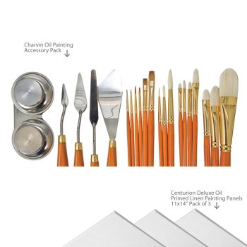 Charvin Oil Painting Accessory Pack Value Art Set