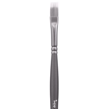 Jack Richeson Grey Matters Series 9835 Short Handle 1/4In Synthetic Flat Rake