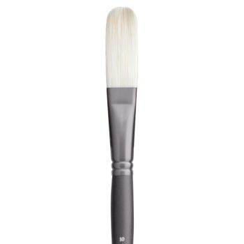 Jack Richeson Grey Matters Series 9845 Long Handle Sz 10 Egbert Bristle Oil Brush