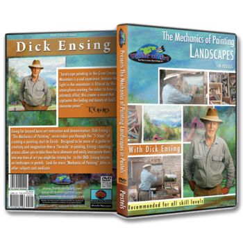 Dick Ensing - Video Art Lessons "The Mechanics of Painting Landscapes In Pastel" DVD