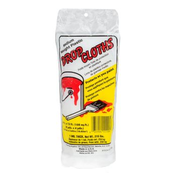 Wipe-Tex Plastic Drop Cloth