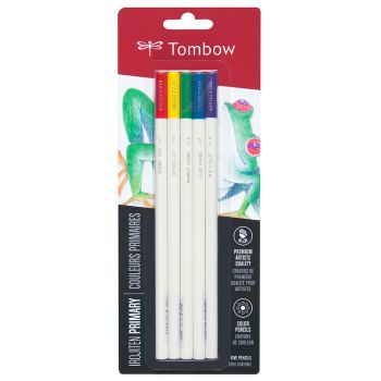 Tombow Irojiten Colored Pencils Set of 5 - Primary Colors