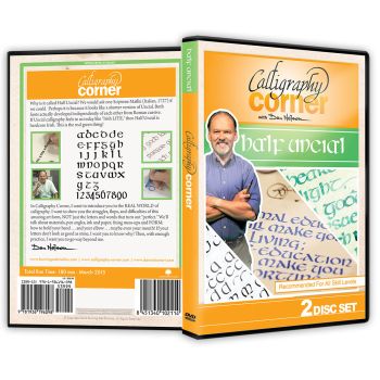 Learn Calligraphy Half Uncial DVD