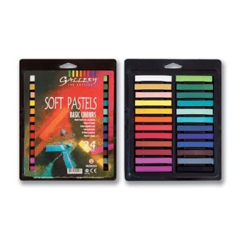Mungyo Gallery Standard Soft Pastels Blistercard Set of 24 - Assorted Colors