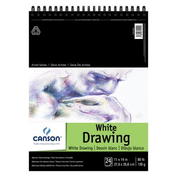 Canson Pure White Drawing Pad 11"x14"