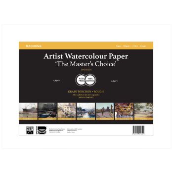 Masters Choice Watercolor Sheet 140 lb Rough 11.02x14.96 in (20-Pack)