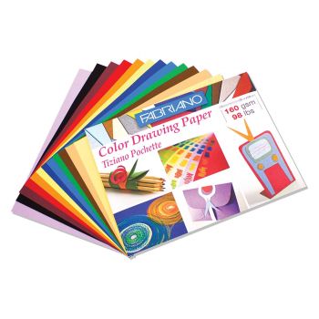 Tiziano 9 1/2" x 12 1/2" Pochette Pack of 12 Assorted Color Sheets
