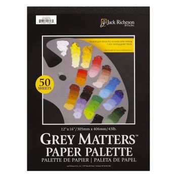Grey Matters 50 Sheet Paper Palette Pad