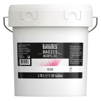 Liquitex Basics Acrylic Gesso Medium 1 gallon