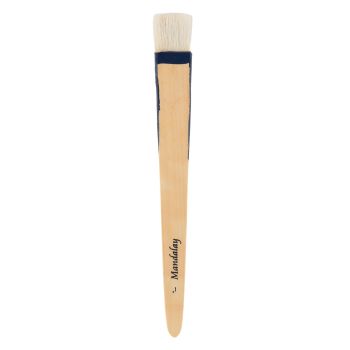 Creative Mark Mandalay Professional Goat Hair Hake Brush 1"