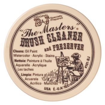 The Masters 2-1/2 oz Brush Cleaner and Preserver Soap